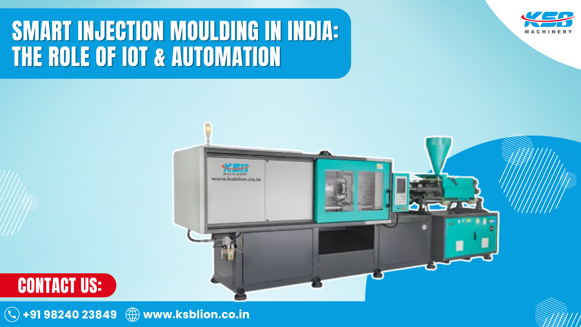 Smart Injection Moulding in India: The Role of IoT & Automation