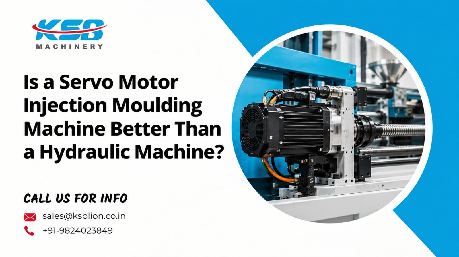 Servo motor injection moulding machine and hydraulic injection moulding machine side by side in a factory